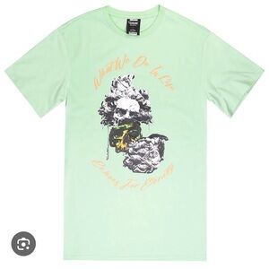 Genuine Men’s Mint What We Do In Life Echoes For Eternity T-shirt Size XL BNWT